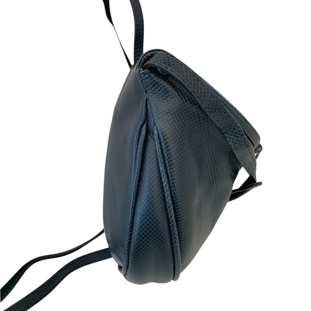 Vintage Bottega Veneta Blue Leather Crossbody AS IS w Dust Bag Mirror Italy - Picture 11 of 13